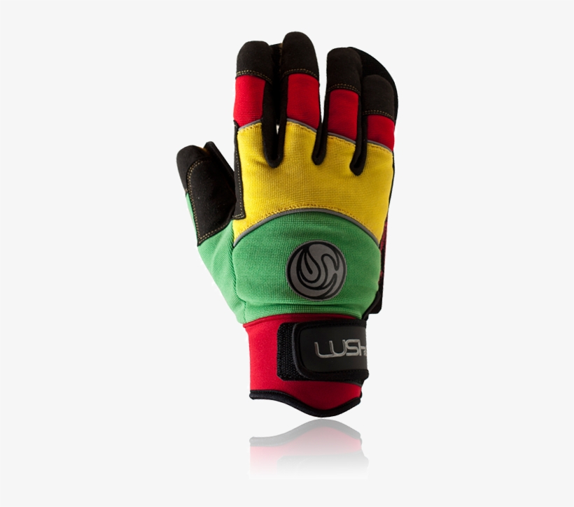 Glove Clipart Handspan - Rasta Sliding Gloves, transparent png #8820187