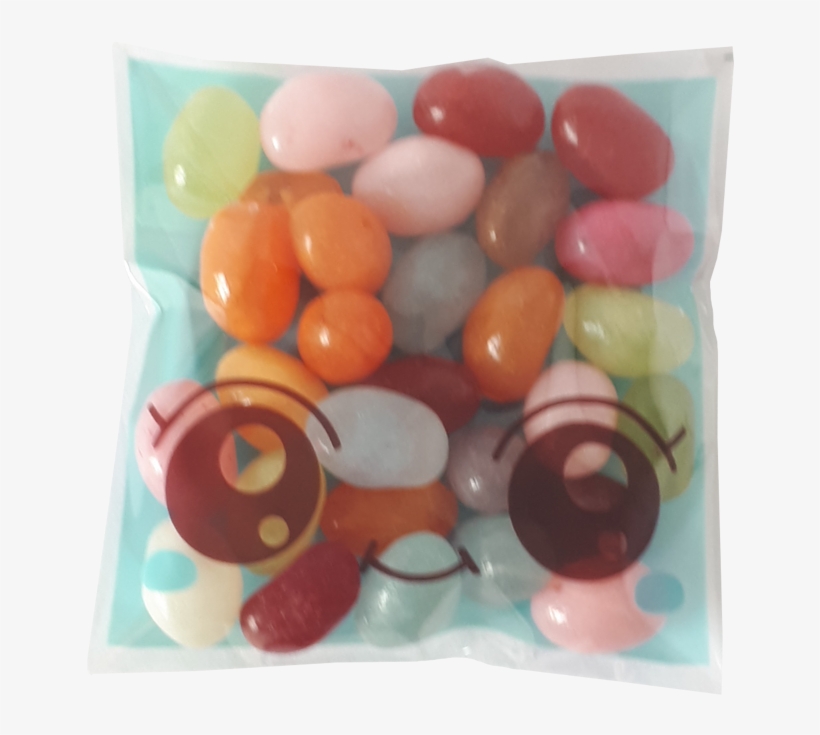 Crazy Eyes Blauw Jelly Beans - Chocolate, transparent png #8820433