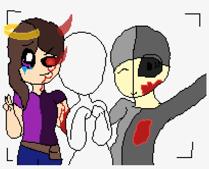 Black Eyes Mean Crazy - Cartoon, transparent png #8820532