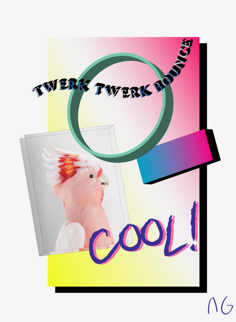Twerk Twerk Bounce By Artgoth ~ - Paper, transparent png #8820569