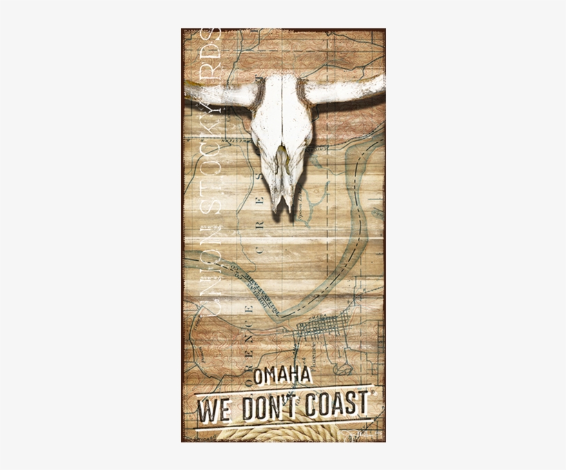 “omaha Stockyard” Canvas - Bull, transparent png #8820748