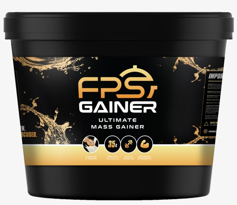 Fps Mass Gainer - Caffeinated Drink, transparent png #8820843