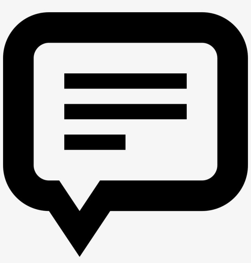 Speech Bubble Left Comments - Subtitles, transparent png #8820885