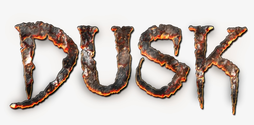 Retro Fps Dusk Exiting Early Access On December - Dusk Video Game Logo, transparent png #8821477