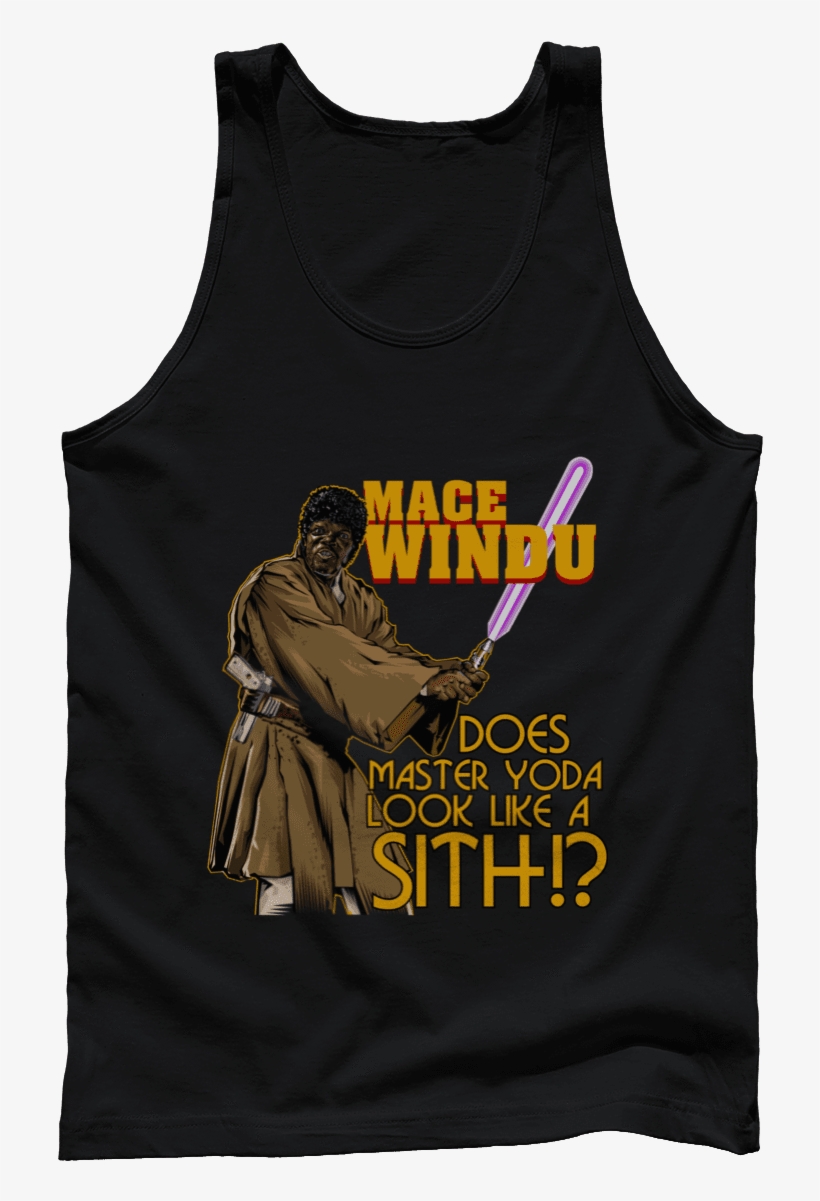 Does Master Yoda Look Like A Sith - Mace Windu Pulp Fiction, transparent png #8821954