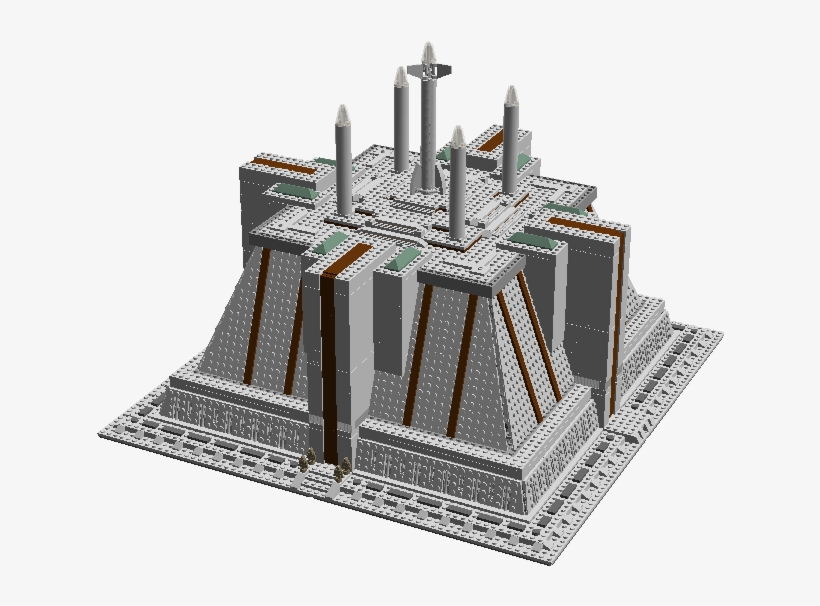 Jedi Temple - Lego Jedi Temple, transparent png #8822049