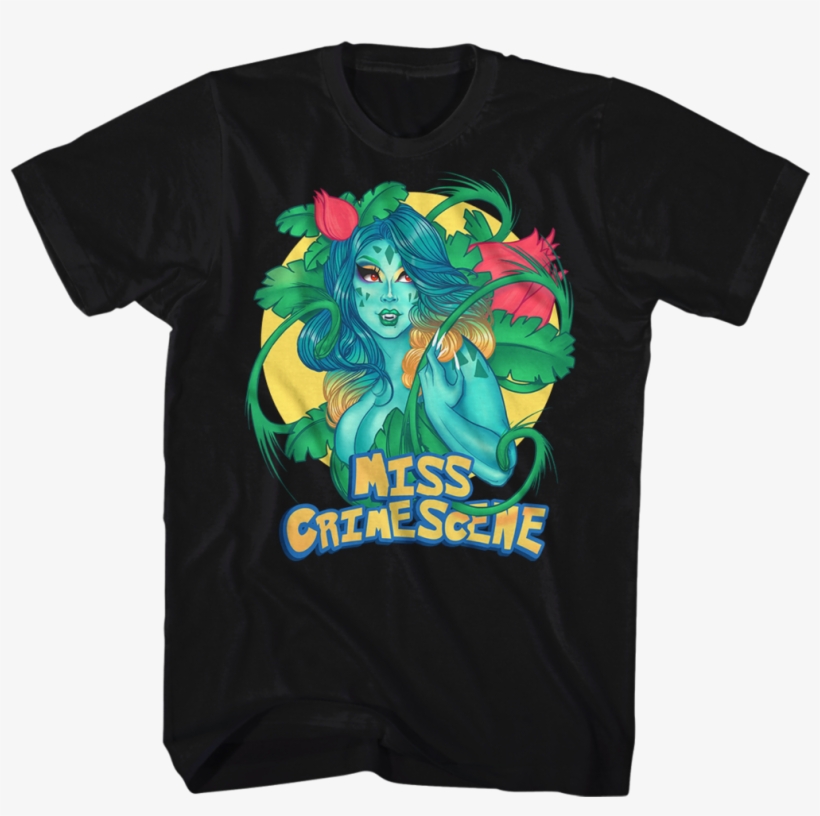 Miss Crime Scene "ivysaur" T-shirt - Alaska Thunderfuck Tshirt, transparent png #8822212