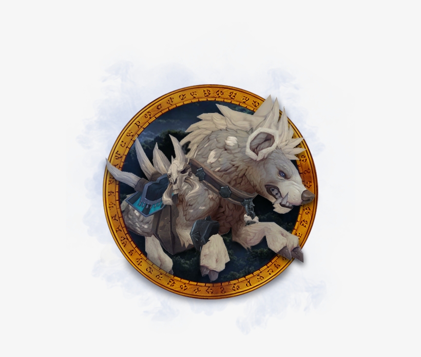 Cheap Alabaster Hyena Mount Carry - Voldunai Exalted Mount, transparent png #8822564