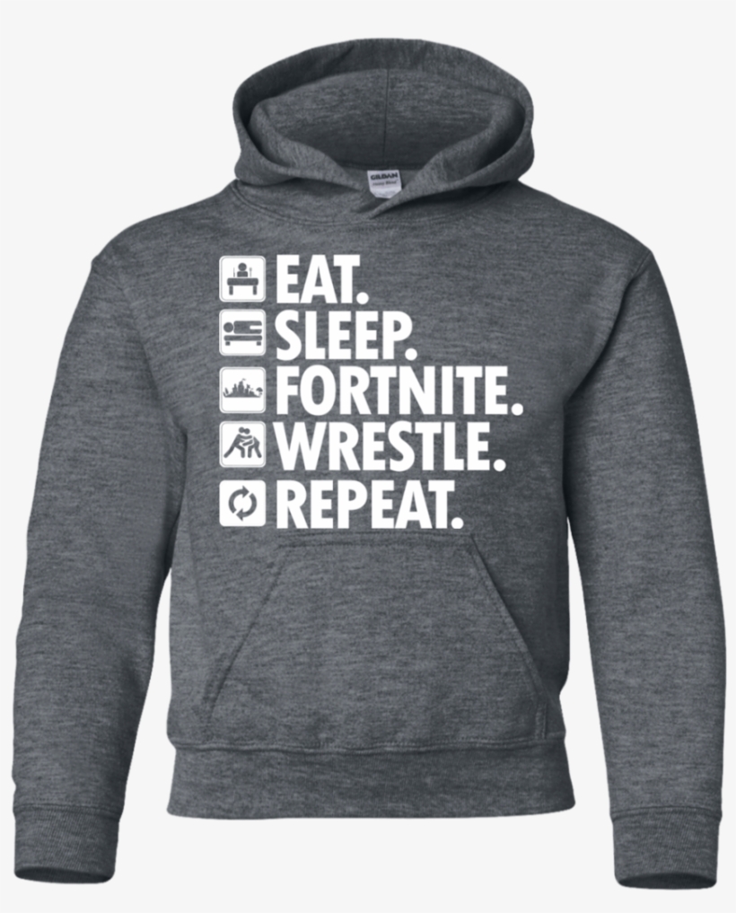 Fortnite Wrestle Youth Hoodie - Hoodie, transparent png #8822628