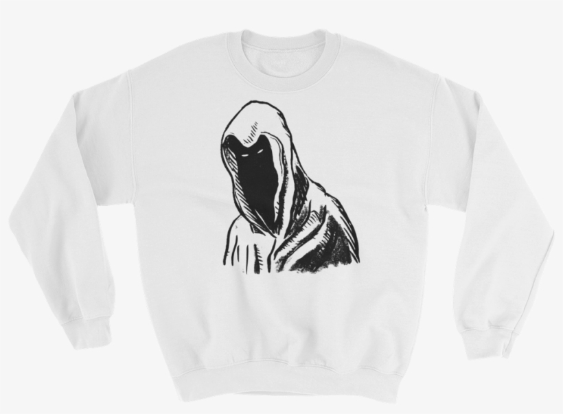 "hooded Figure" Sweatshirt - Sweatshirt, transparent png #8822631