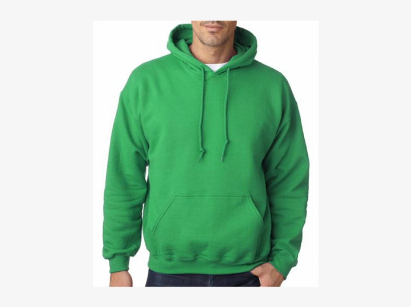 Gildan Heavy Blend Hooded - Gildan 18500 Irish Green, transparent png #8823518