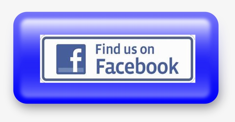 Facebook - Find Us On Facebook, transparent png #8823938