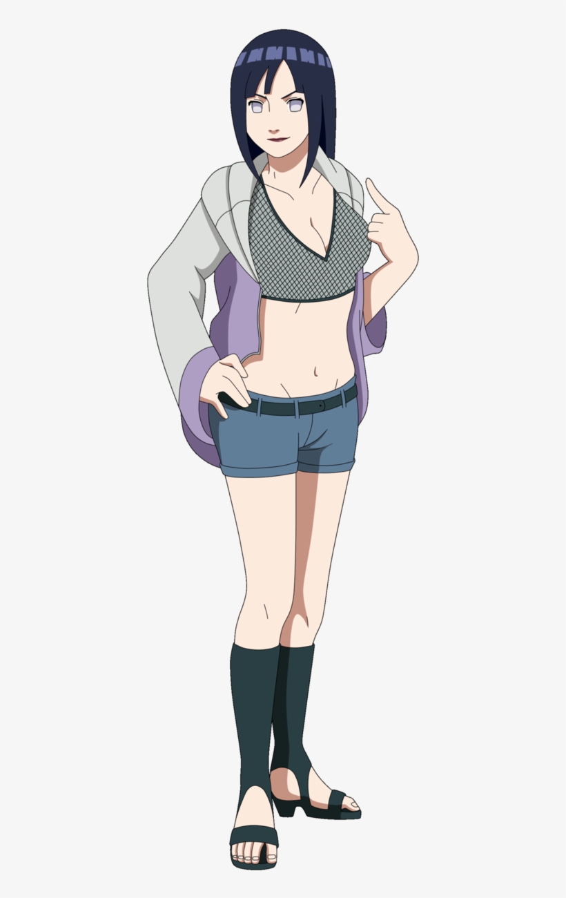 Maybe She Was Cosplaying Road To Ninja Hinata - Hinata Road To Ninja Full Body, transparent png #8823978