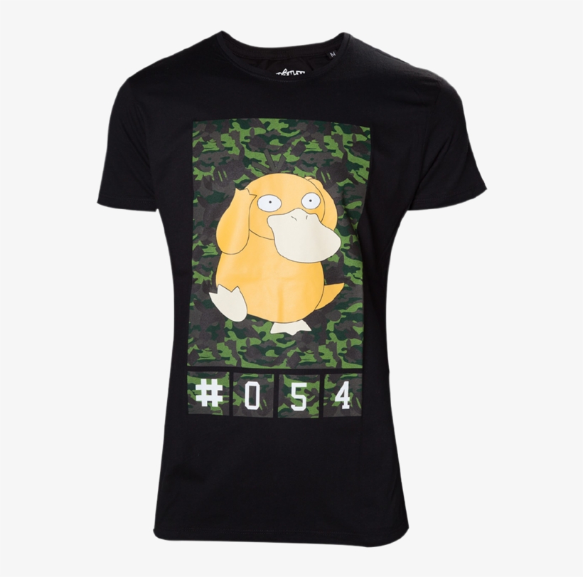 Psyduck Men's T-shirt - Cartoon, transparent png #8824015