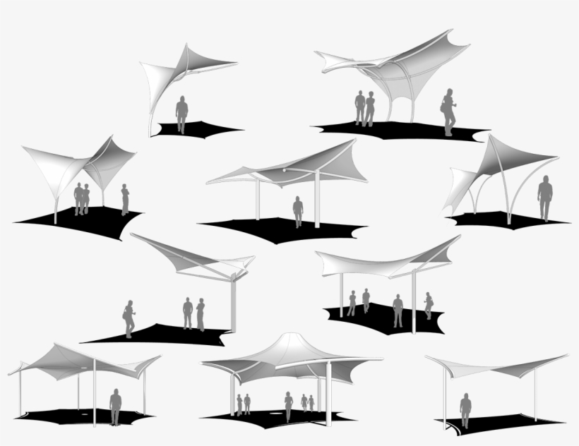 Imagine That All These Poles Were Work On By Juergen - Illustration, transparent png #8824100