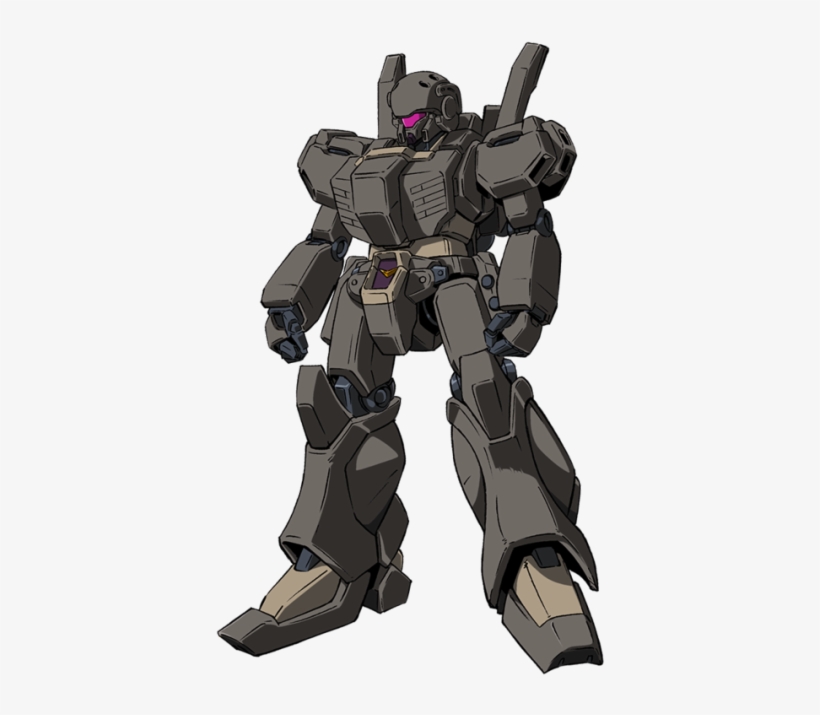 Mobile Suits Appearing In Mobile Suit Gundam Nt - Jegan D Type Escort, transparent png #8824150