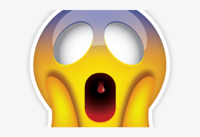 Blushing Emoji Clipart Yay - Surprise Face Emoji Png, transparent png #8824410