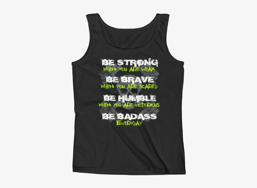 Be Badass Anvil Womens Tank - Active Tank, transparent png #8824507