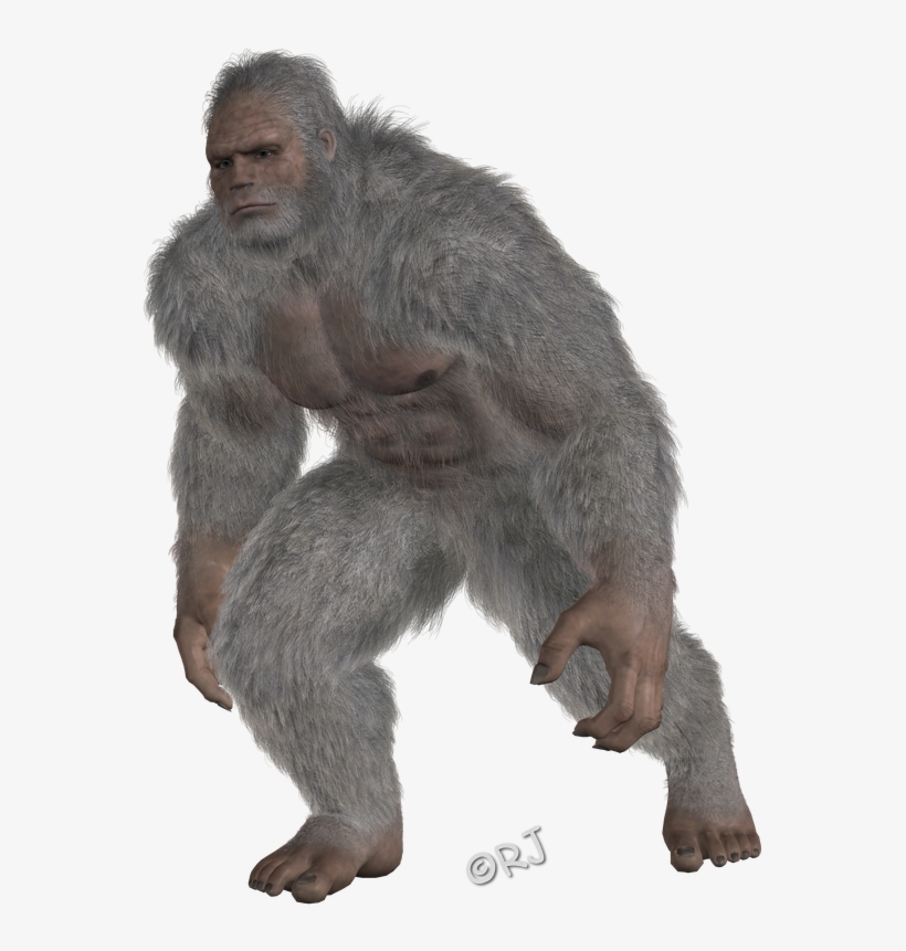 Yeti/sasquatch - Macaque, transparent png #8824807