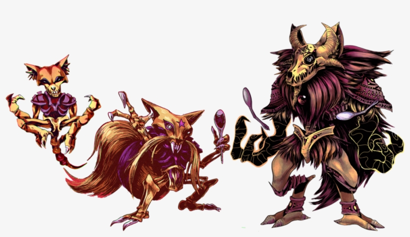 Pkmnathon Abra Family - Kadabra Art, transparent png #8824864