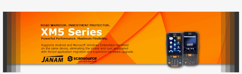 1605 Pos Janam Header Xm5series - Paper, transparent png #8825820