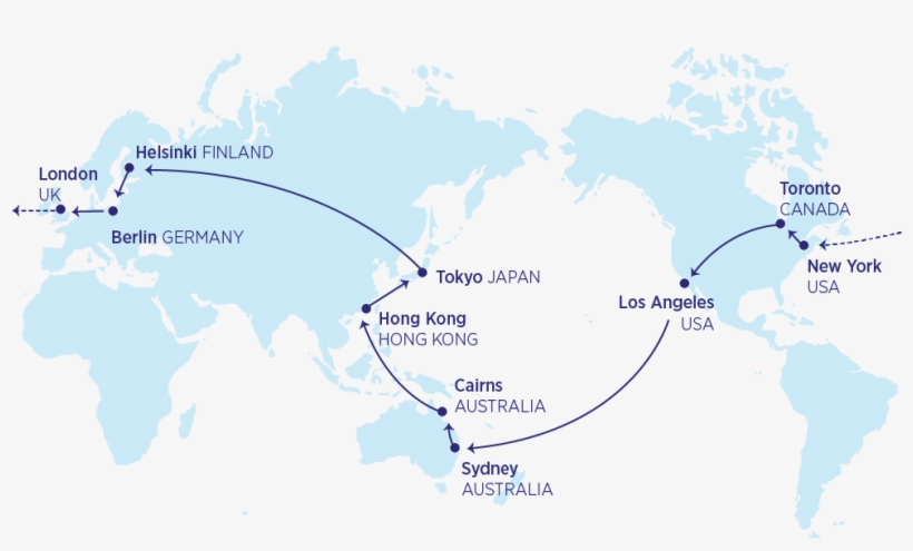 Four Continents Map - Atlas, transparent png #8825975