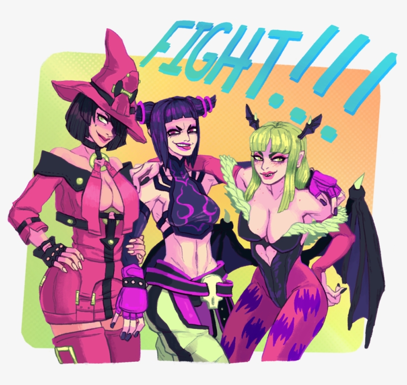 Spent The Snow Storm Drawing All My Favorite Fightin', transparent png #8826136