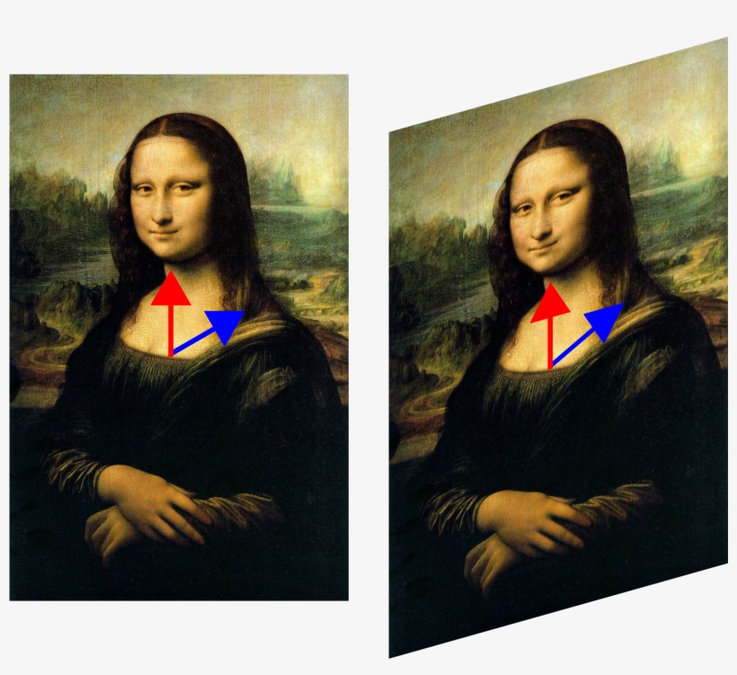 Mona Lisa With Eigenvector3 - Mona Lisa So Special, transparent png #8826305