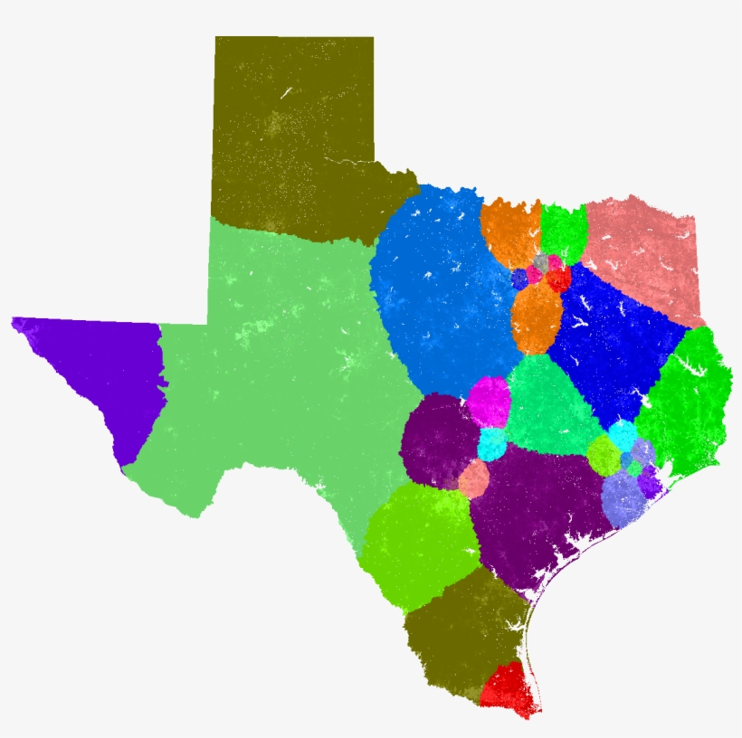 Texas Senate Congressional District Map, Current - Caprock Canyon Texas Map, transparent png #8826554