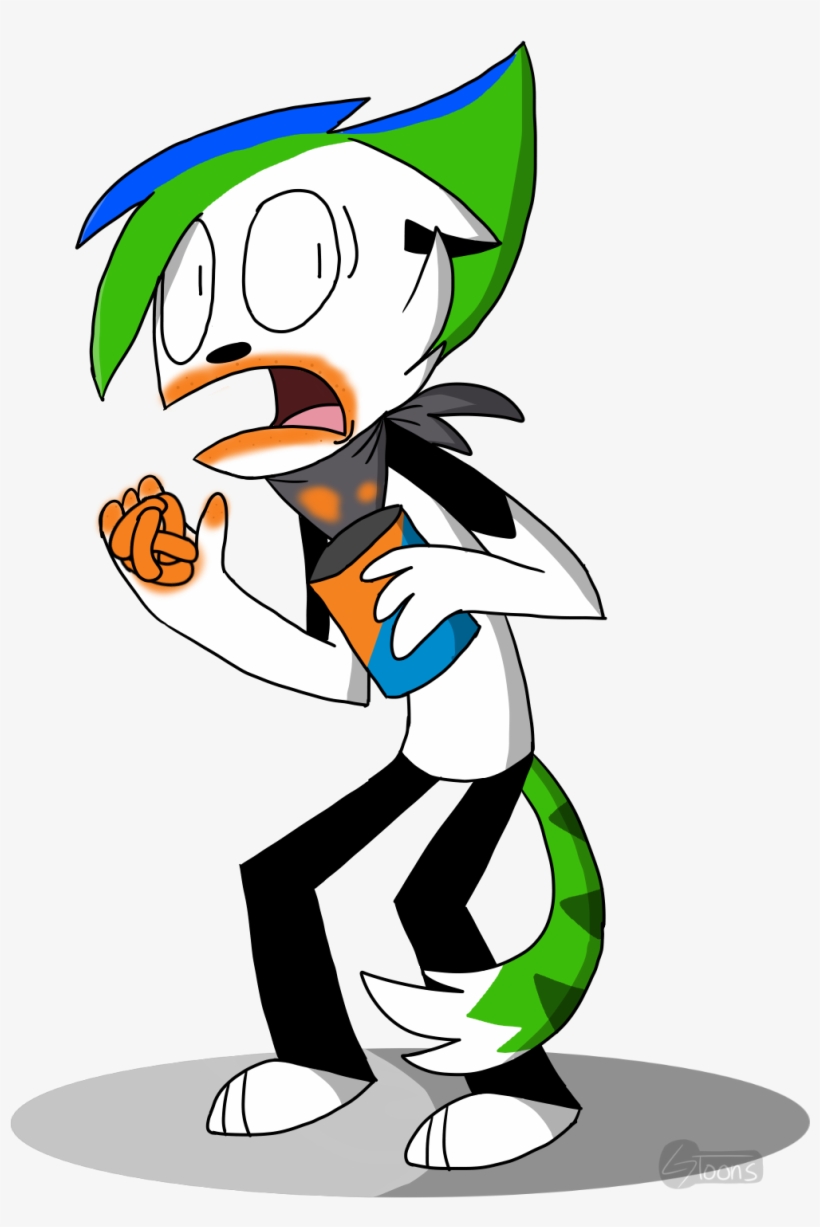 Diary Of A Cheetos Addict - Cartoon, transparent png #8875004