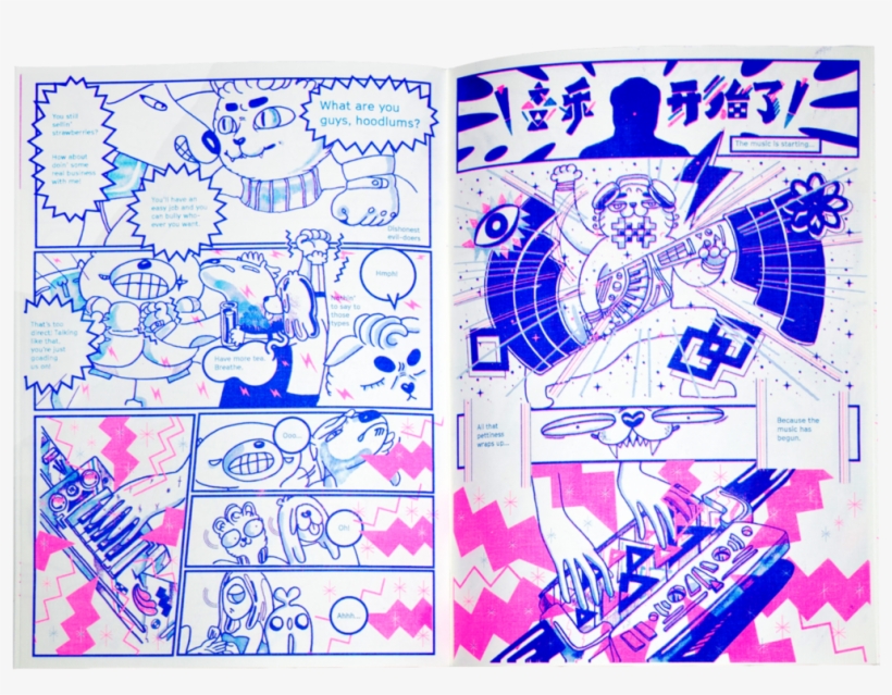 Electrocat & Lightning Dog By Bu Er - Illustration, transparent png #8875169