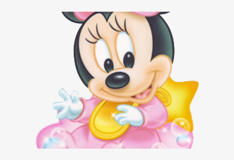 Baby Clipart Minnie Mouse - Minnie Mouse Pink Png, transparent png #8875348