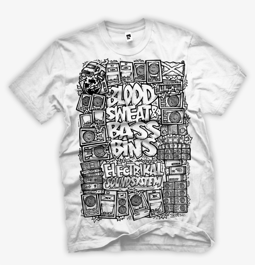 Blood Sweat & Bassbins White - Shirt Stick To Your Guns, transparent png #8875824