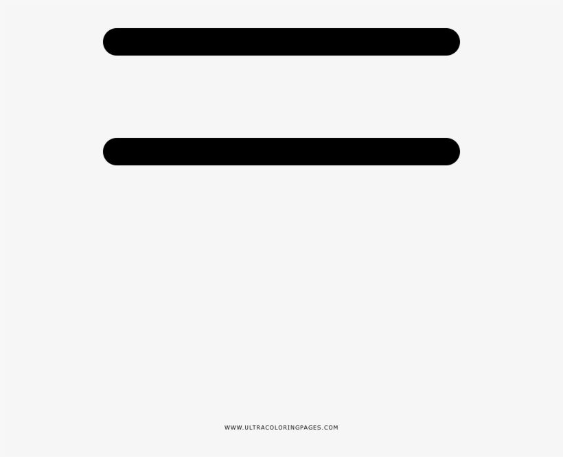 Equal Coloring Page - Parallel, transparent png #8875920