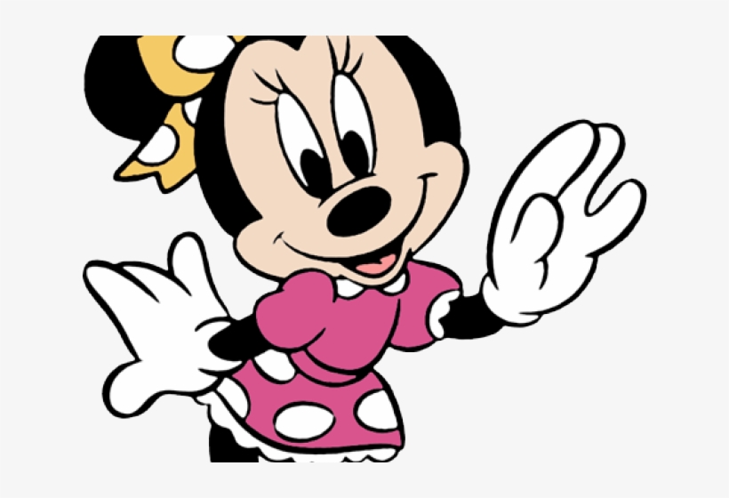 Minnie Mouse Clipart Design - Young Minnie Mouse, transparent png #8876009