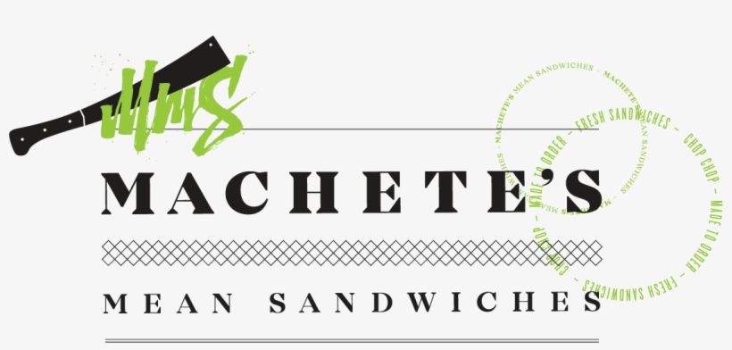 Machete Mean Sandwiches, transparent png #8876993