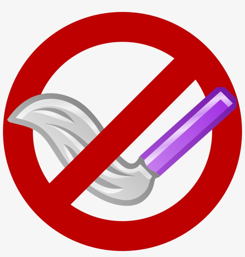 File - Mop-no - Svg - No Mop, transparent png #8877045