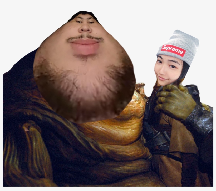 Greekgodx - Jabba Leia, transparent png #8877119