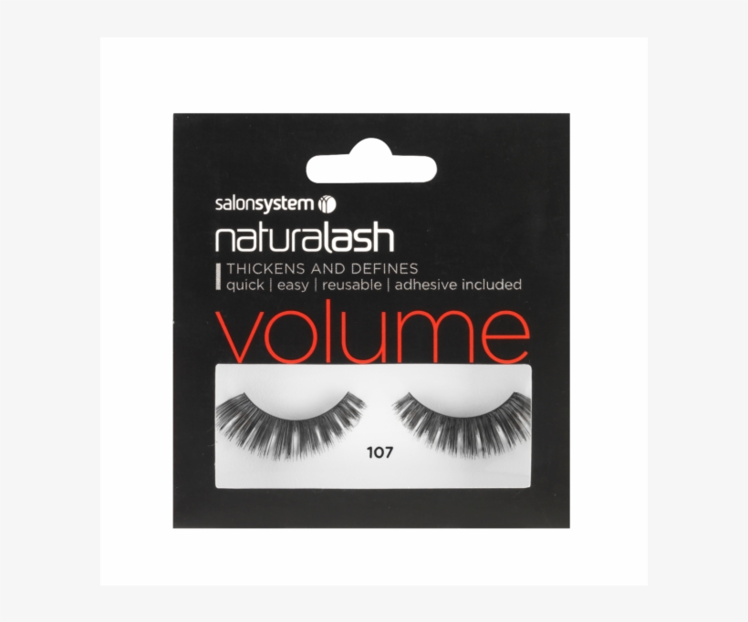 Naturalash 107 Volume Strip Lash - Naturalash Eyelashes, transparent png #8877810