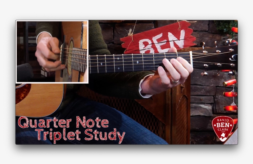 Quarter Note Triplet Study- Guitar - Album Cover, transparent png #8878022
