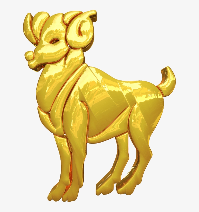 Medium Image - Golden Aries, transparent png #8878028