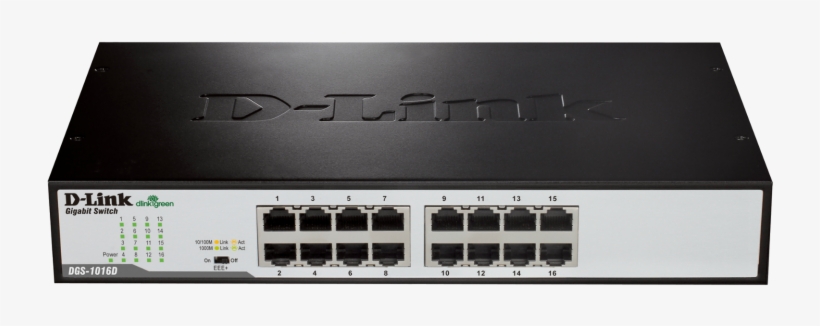 D Link Dgs 1016a Switch, transparent png #8878273