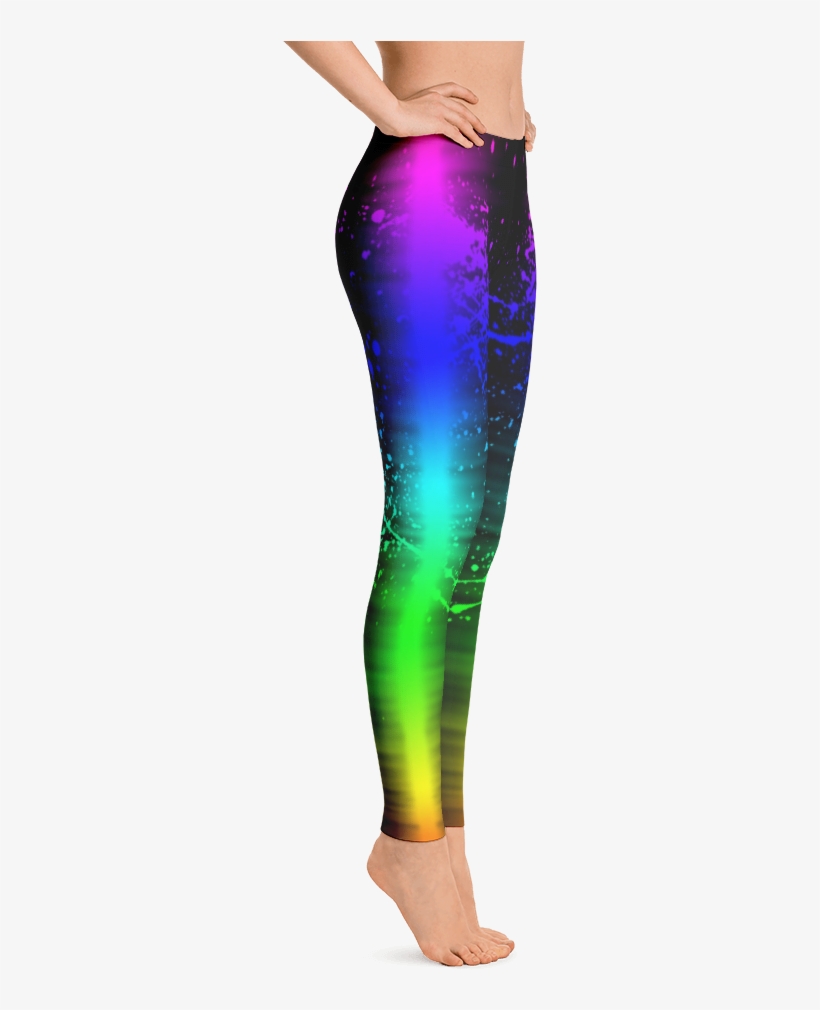 Color Explosion Leggings - Leggings Firefighter, transparent png #8878622