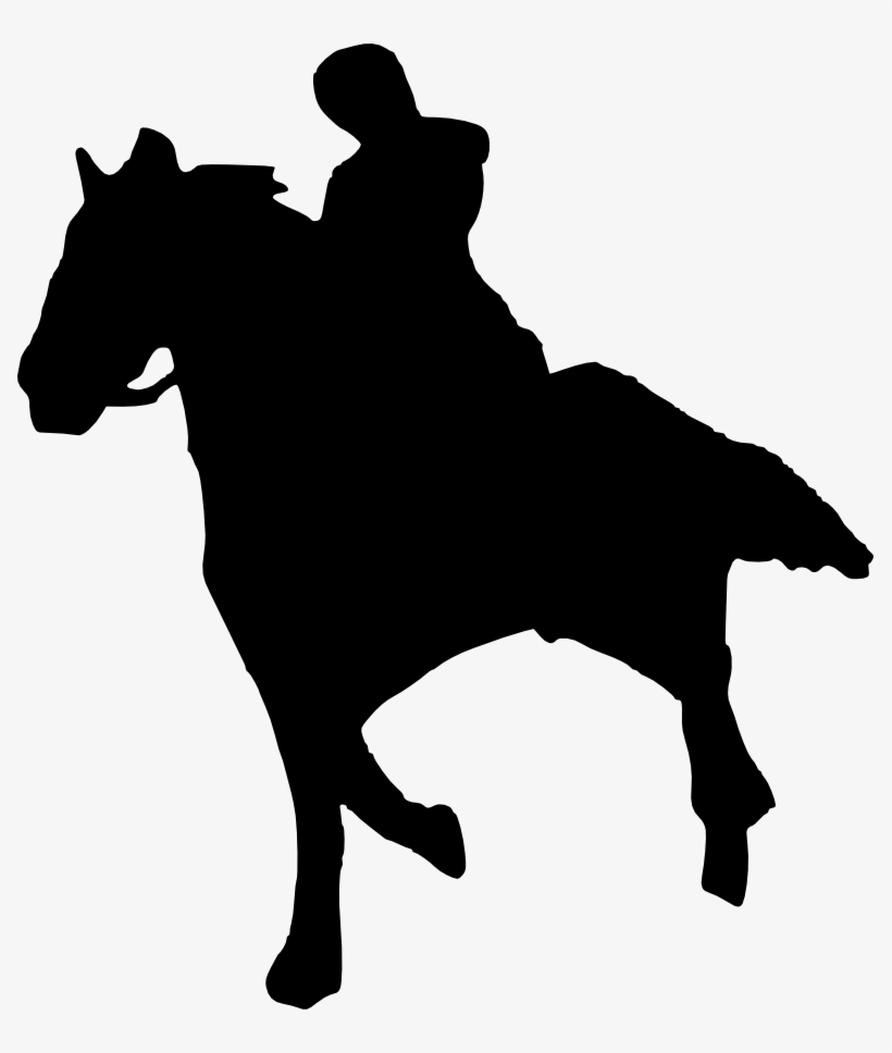 Horse Riding Silhouette - Stallion, transparent png #8879042