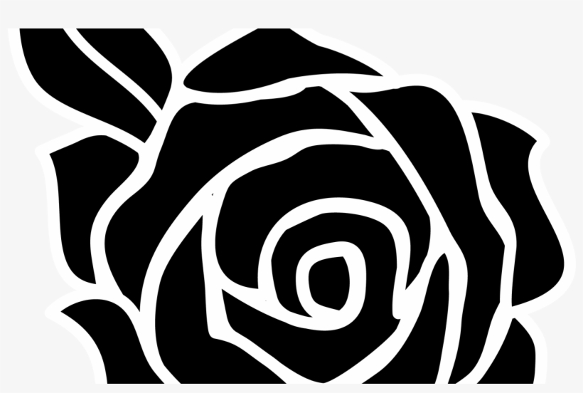 Rose Silhouette Silhouette, Black Roses And - Ex Girlfriend Birthday Wishes In Hindi, transparent png #8879286