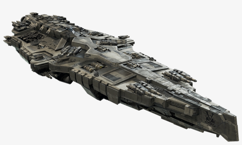 In The Sci Fi Game Dreadnought, You Take The Helm Of - Sci Fi Capital Ship, transparent png #8879973