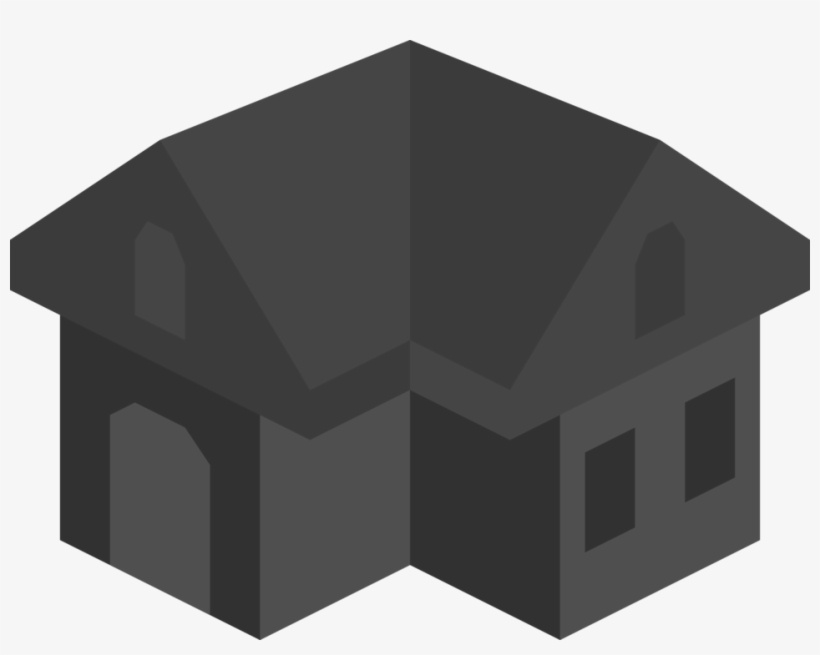 Placeholder Isometric Building Icon Dark - Building, transparent png #8880069