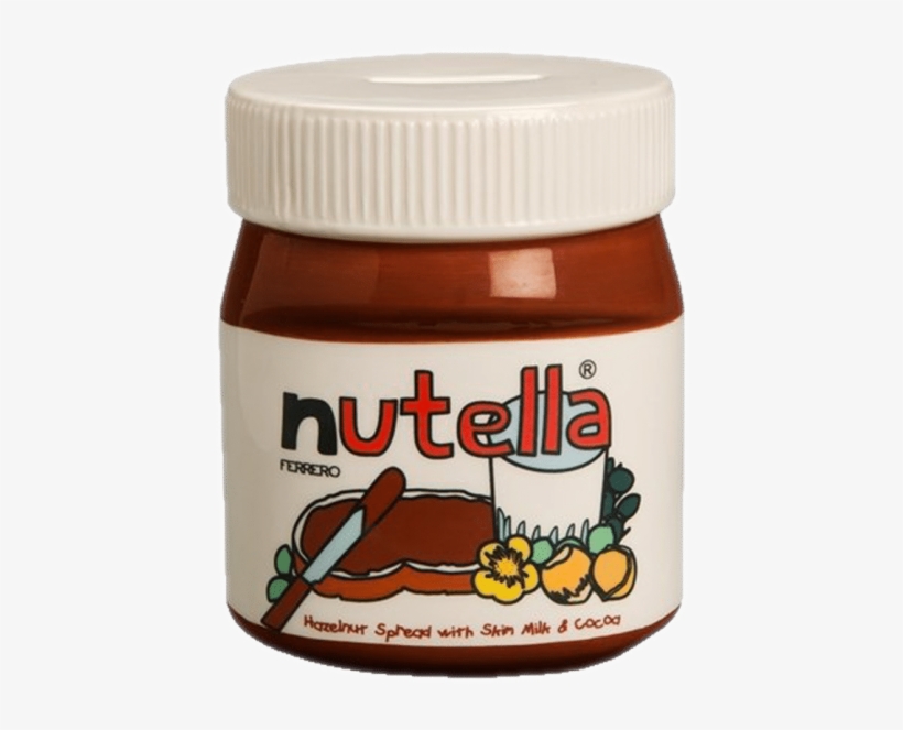#food #nutella #nuts #chocolate - Boutique Nutella, transparent png #8880475