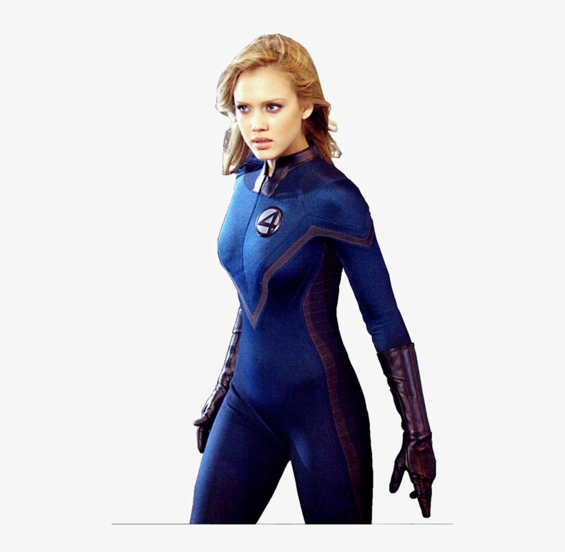 Invisible Woman Png Hd Quality - Invisible Woman Jessica Alba Png, transparent png #8880924