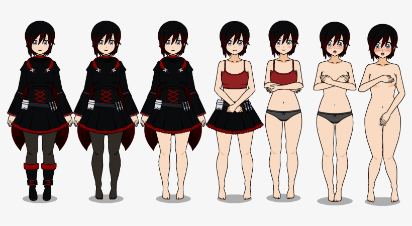 Completedruby Rose - Strip Poker Night At The Inventory Rwby, transparent png #8881049